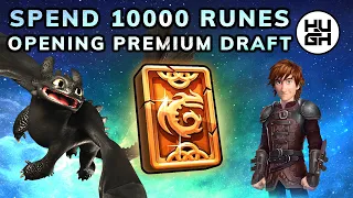 SPEND 10000 RUNES OPENING PREMIUM DRAFT - DRAGONS: TITAN UPRISING