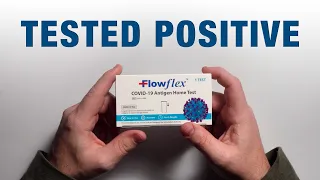 Flowflex Antigen Rapid Home Test With Positive Results