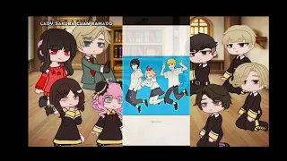 🍓spy x family /anya's classmates react to anya as sakura haruno 🍓