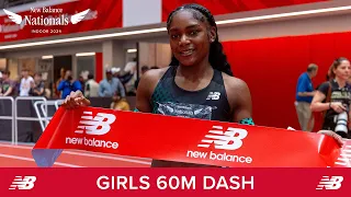 Girls 60m - New Balance Nationals Indoor 2024