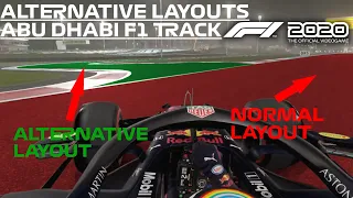 DRIVING the WORST🤮 AbuDhabi TRACK LAYOUT in F1 2020 GAME AbuDhabi Alternative Layouts in F1 2020