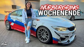 Läuft der M4 jetzt? 🤔 | Nürburgring Wochenende | Lisa Yasmin