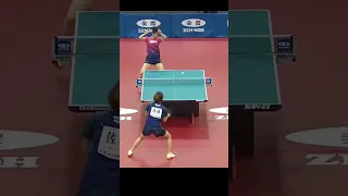 Miyu Nagasaki Vs Hitomi Sato #tenismeja #pingpong #shorts