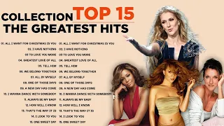 Mariah Carey, Celine Dion, Whitney Houston 🏆 Best Songs Best Of The World Divas Collection 2023