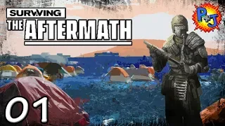 Let's Play Surviving the Aftermath | Post Apocalyptic Colony Builder Game | Gameplay Episode 1 (P+J)