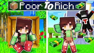 From POOR to RICH Story in Minecraft! | OMOCITY | 😍 ( Tagalog )