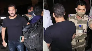 Salman Khan stopped by CISF officer at Mumbai airport before Tiger 3 shoot, see what he did next