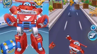 Super Wings Jett Run Level-London City Gameplay