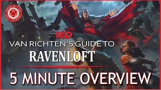 5 Minute Van Richten's Guide to Ravenloft overview