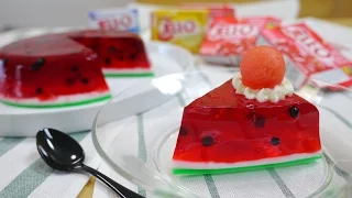 Giant Watermelon Jello