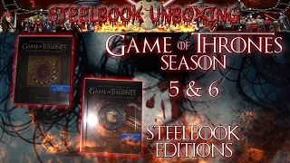 Unboxing - Game of Thrones - Season 5 & 6 - Limited Steelbook Editions