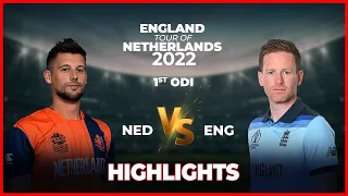 Highlights | England vs Netherlands | 1st ODI | T Sports