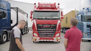 DAF XF 530 Weeda - categorie 4 zeecontainertransport - Mooiste Truck van Nederland 2020