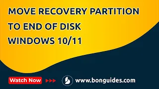 How to Move Recovery Partition to End of Disk in Windows | Move Recovery Partition without Data Loss