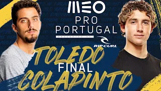 Griffin Colapinto vs Filipe Toledo MEO Pro Portugal - FINAL Full Heat Replay