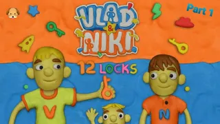 A 12 locks puzzle game by vlad and niki part 1 🔐🐱 | Vlad And Niki 12 Locks