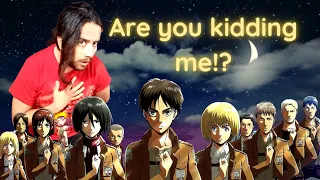 Studio Musician | Attack on Titan Openings 1-7 Reaction and Analysis