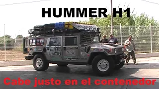 Hummer H1. Por los pelos no entra !!!!!!!!!!!