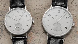 A Tasteful Update to an Icon of Minimalism in Watch Design - NOMOS Tangente 189 and 144 Review