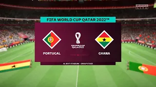 FIFA 23 | Portugal vs Ghana - FIFA World Cup Qatar 2022 Group Stage Match | PS4 Gameplay