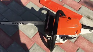 Stihl MS231 pornire de proba | Stihl MS 231 C-BE First Start