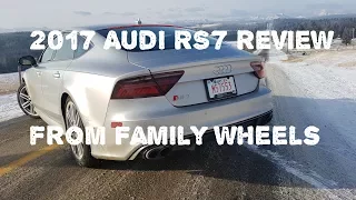 2017 Audi RS7 review from Family Wheels