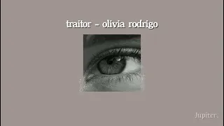 Traitor - Olivia Rodrigo ✨ tradução & letra.