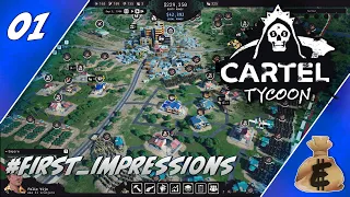 Cartel Tycoon Gameplay | Lets Play | Indie Simulation Strategy Game | Base Building | Ep 1