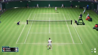 Roger Federer vs Lorenzo Sonego | ATP Wimbledon 2021