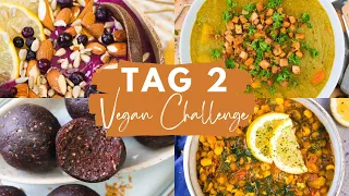 Vegan Challenge » Was ich an einem Tag esse│Pflanzlich glücklich #2