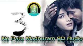 | Nee Pata Madhuram Song 8D Bass Boosted| 3| Anirudh | @ms8daudioandmoviemultiplex237 |