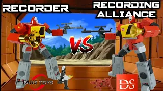 Comparison: FansToys FT-55 Recorder VS Deformation Space DS-02 Recording Alliance (AKA Blasters)