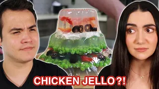 We Followed A Vintage Chicken Jello Recipe