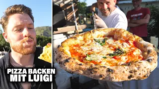 Originale NAPOLI PIZZA backen mit Luigi in Italien