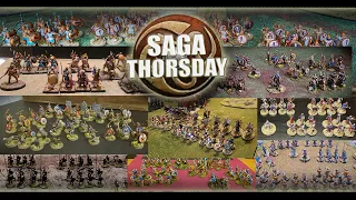 Warband Challenge Results, Paint Contest and more with Monty! SAGA THORSDAY 233