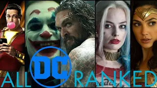 All 9 Current DC Movies RANKED Worst to Best (Man of Steel - Now)