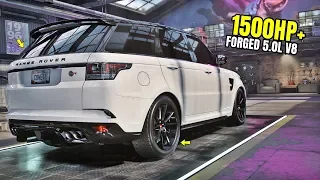 Need for Speed Heat Gameplay - 1500HP+ LAND ROVER RANGE ROVER SPORT SVR Customization | Max Build