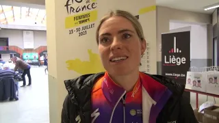 Demi Vollering after her win in Liege-Bastogne-Liege 2023: "I was so nervous for this race"