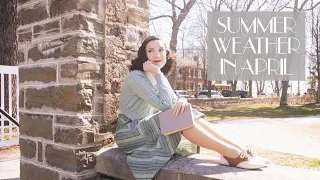 Summer Weather In April - What I Wore! | Carolina Pinglo