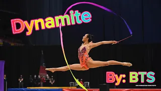 dynamite | rhythmic gymnastics music | by: bts