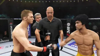 Daniel Hooker vs. Bruce Lee (EA Sports UFC 2) - Rematch (CPU vs. CPU)
