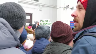 Митинг на площади Советов. Кемерово  27 марта 2018 г ч 1