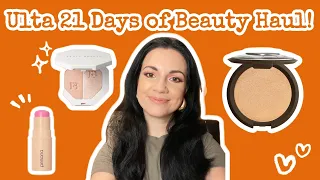 ULTA 21 DAYS OF BEAUTY HAUL AND MORE!