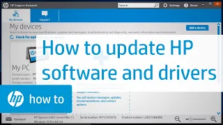 Updating HP Software and Drivers | HP Support | HP Support