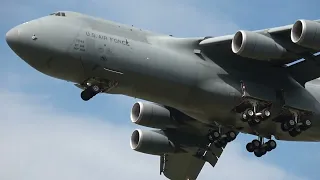 Lockheed C 5M Super Galaxy USAF Lądowanie/landing Rzeszów Jasionka