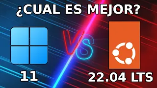 💻 WINDOWS 11 vs UBUNTU 22.04 Linux ¿Cual es mejor opción? // Español