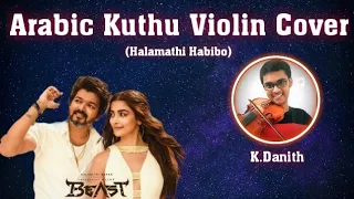Arabic Kuthu Violin Cover | Halamathi Habibo | #anirudhravichander | Kemilo Danith