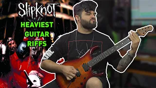 SLIPKNOT Heaviest Guitar Riffs (Self-Titled Album)