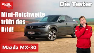 Mazda MX-30: Weniger Reichweite als ein E-Smart? - Test | auto motor und sport