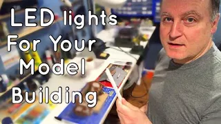 How To Put Your Own LED Lights In Your Model Buildings.